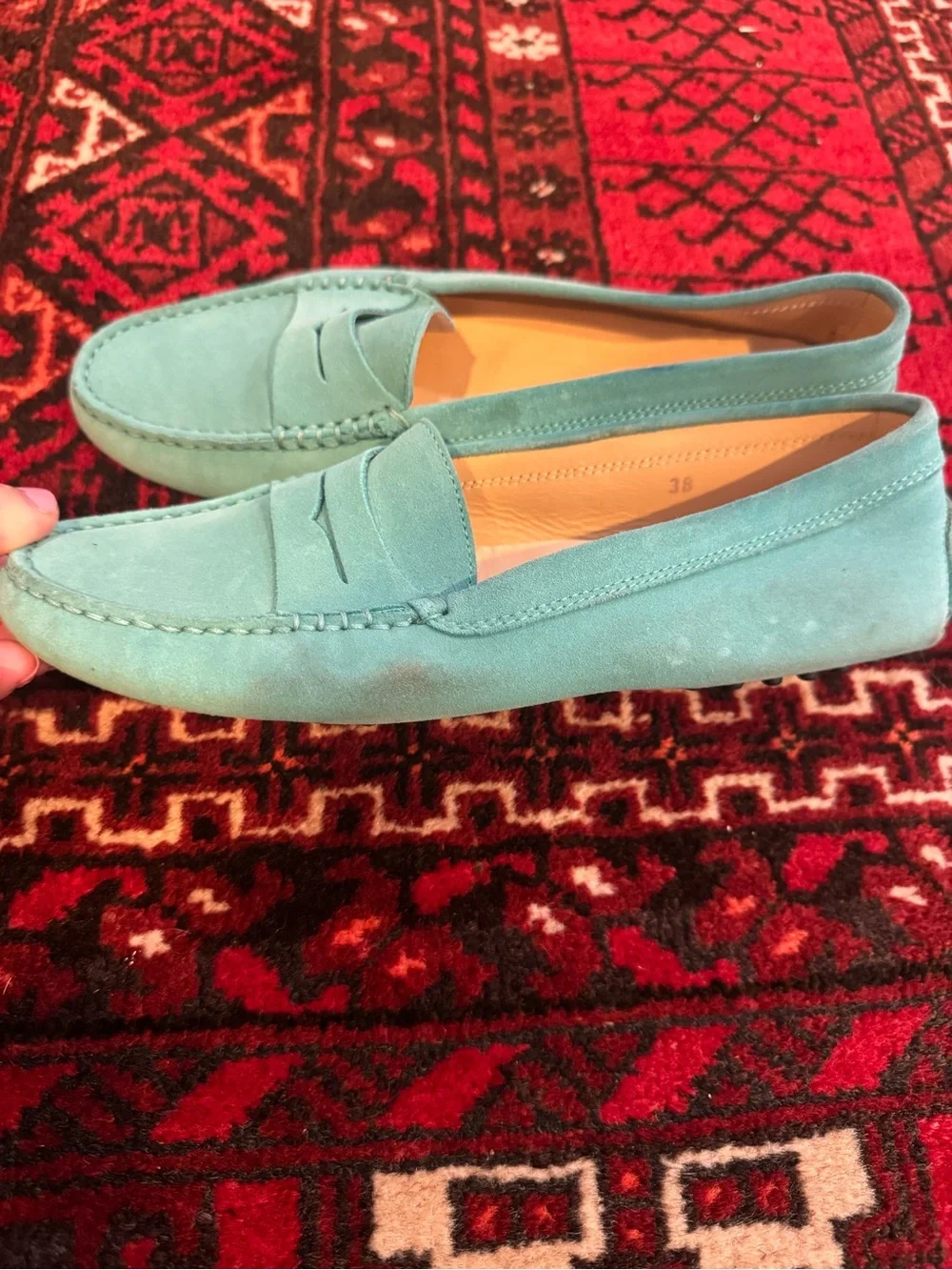 Tod’s Suede Loafers 38